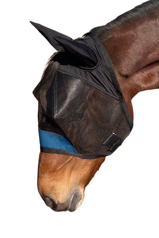 Fly Masks - Navy Bay Apex