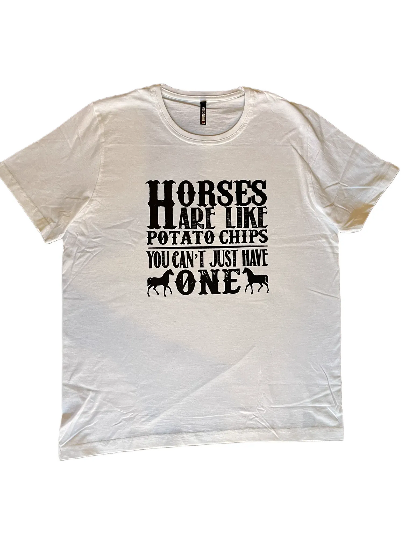 Horses Are Like Potato Chips T-Shirt
