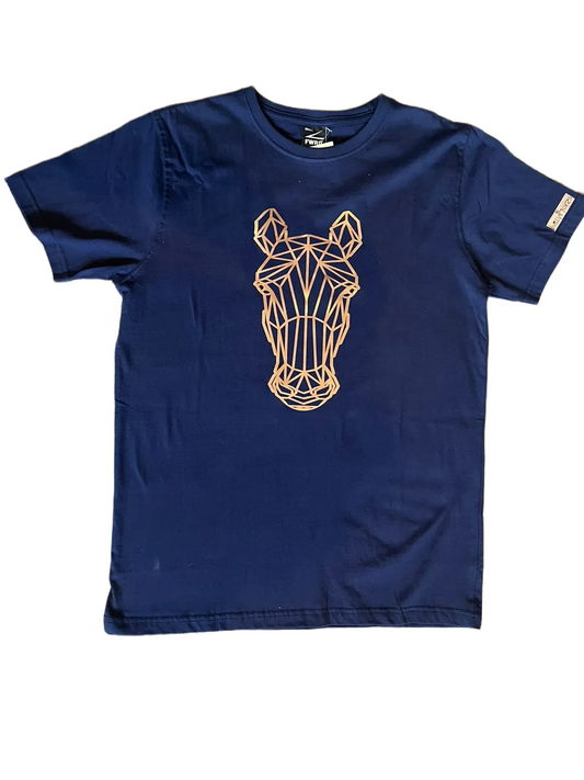 Geometric Horse Head T-Shirt